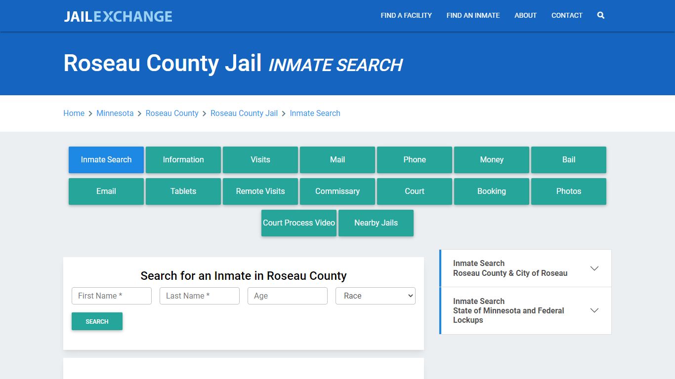 Roseau County Jail, MN Inmate Search: Roster & Mugshots